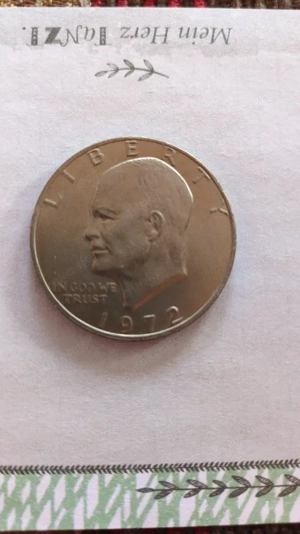 1 Dollar Münzen Eisenhower 1972 1976