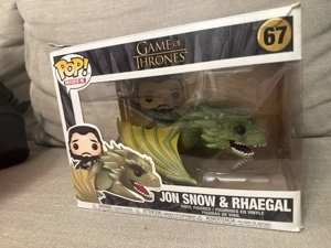 Funko Pop Rides #67 Jon Snow & Rhaegal | Game of Thrones
