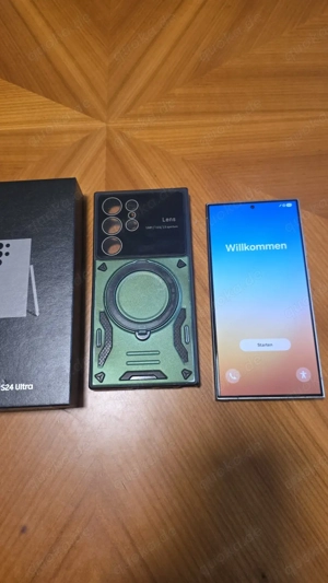 Samsung Galaxy S24 Ultra 256GB original Samsung mit verpakung und Akku Kapazität :100% neue zustand 