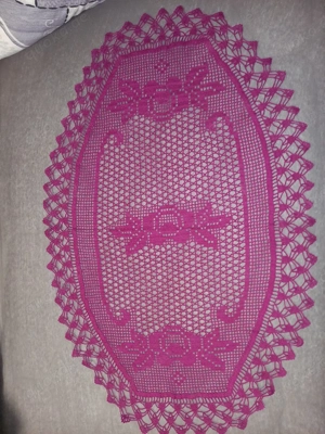 Gehäckelte Mitteldecke 