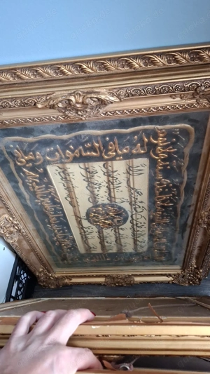 Ich verkaufe drei kleine Bilderrahmen. Und ein großes