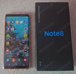 Samsung Galaxy Note 8 Duos 64 GB Midnight Black NEUWERTIG+OVP+Zubehör 