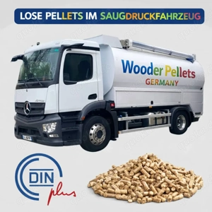 1 palette von 15 kg premium Holzpellets, ENplus A1 DINplus zertifiziert, 6 mm, Wooder 77x 15 kg 1155