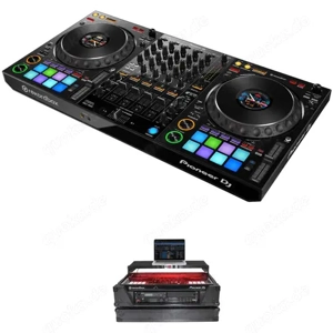 Pioneer DJ DDJ-1000 4-Channel rekordbox dj Controller Kit with Flight Case