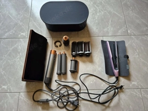 Dyson Airwrap Tasche und philipps Glätteisen 