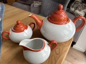 Vintage Teeservice Art Deco 30er Jahre 35-teilig