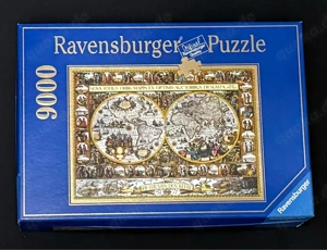 Ravensburger Puzzle 9000 Teile grosse Weltkarte