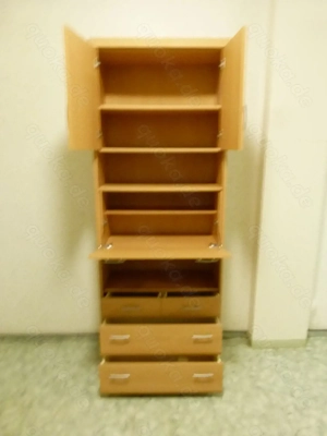 Mehrzweckschrank Holz, Dekor Eiche hell zu verschenken Bild 2