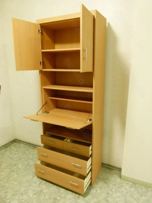 Mehrzweckschrank Holz, Dekor Eiche hell zu verschenken Bild 3