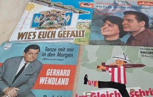 Schallplatten Single LPs ab den 60 Jahren