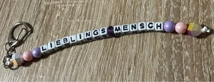 Selfmade Schlüsselanhänger  Lieblingsmensch"