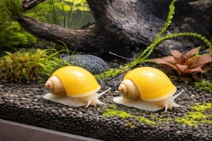 Schnecken Gelb