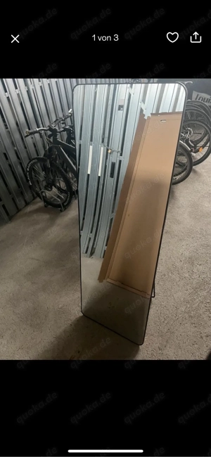 Spiegel Groß mit Metallrahmen