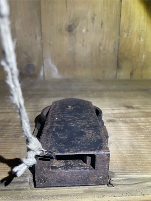 Handebemalte Bauerntruhe Bild 2