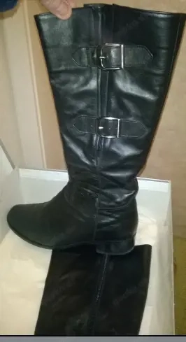 Gabor Damenlederstiefel 38 ungetragen, Nappa, schwarz, 31.503.27 (ist wohl Modell Verano lt Amz.)