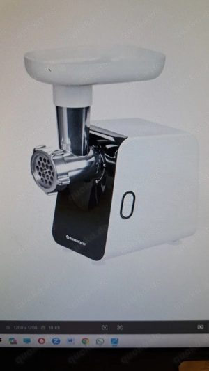 Silvercrest Eletrischer Fleischwolf 