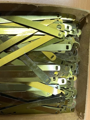 1325 Deckschienen für Schnellhefter Metall