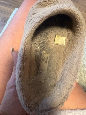 extrem getragene Hausschuhe liebling