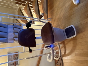 Treppenlift HAWLE HW10, Kurventreppe 2 Etagen, funktionsfähig