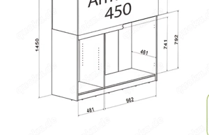 !!NEU und Originalverpackt!! Aquamedic Amatus 450 Unterschrank Bild 2