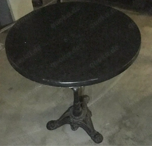 Bistrotische rund 60cm, Gussfuss