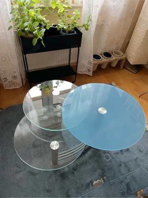 Glastisch verstellbar Bild 5