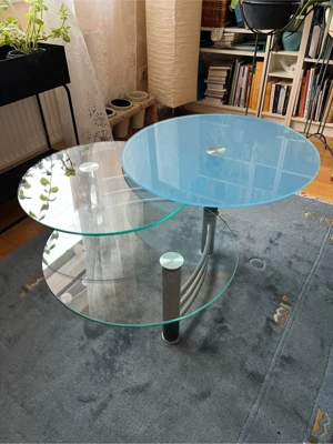 Glastisch verstellbar Bild 2