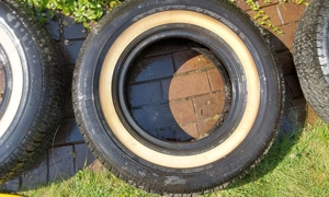 4x Goodyear Sommerreifen P235 TSK1   Weißwandreifen Bild 5