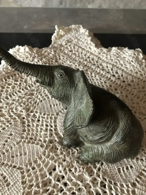 Kleiner Elefant - Deko