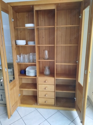 Esszimmerschrank Vollholz Erle  Bild 2