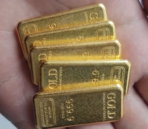 5 10 Gramm Goldbarren 999,9feingold