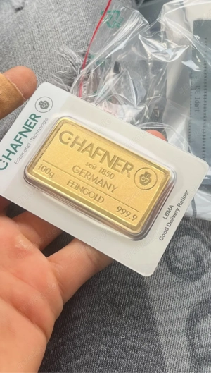 Goldbarren zu verkaufen