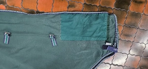 Bucas Stalldecke 145 cm   grün   Filz Füllung