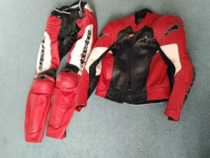 Lederanzug mit Schutzzonen