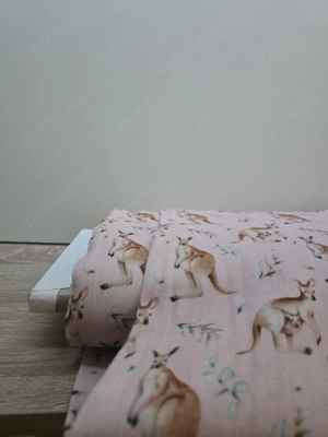 Musselinstoff Kängeru Baumwolle