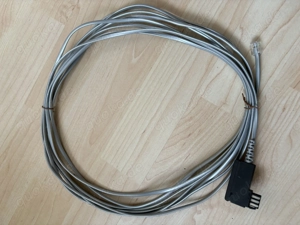 Telefonanschlusskabel TAE-F Stecker auf RJ11 Stecker 6m Bild 2