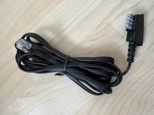 Telefonanschlusskabel TAE-F Stecker auf RJ11 Stecker 3m 2x vorhanden