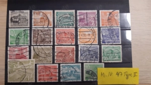 Sammlung gestempelte Berliner Briefmarken 1948-1974