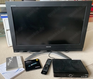 Toshiba REGZA 32C 3005 Schwarz   HUMAX Receiver