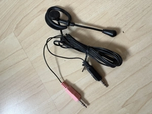 Headset mit 2 Klinkenstecker 3,5mm