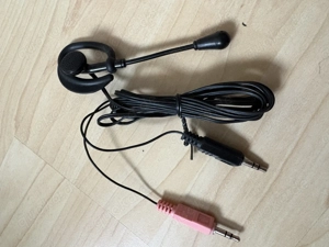 Headset mit 2 Klinkenstecker 3,5mm Bild 2