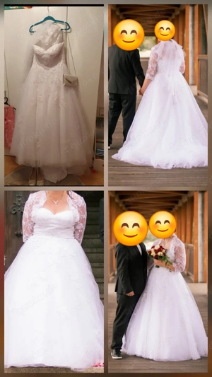 wunderschönes Brautkleid xl