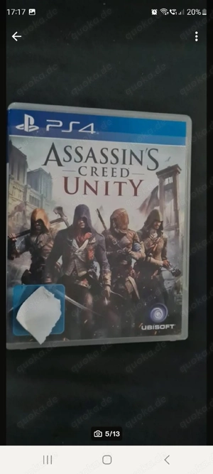 verkaufe fünf Spiele