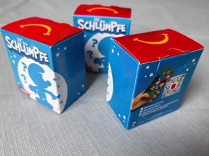 3x McDonald's Schleich Schlümpfe Nr. 8, 13 und 14 in OVP 