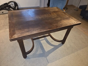 Esstisch antik, ausziehbar