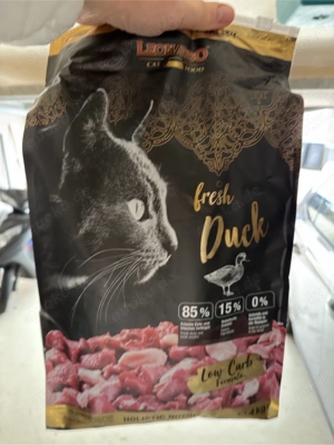 Trockenfutter Leonardo Fresh Duck, Katzenfutter