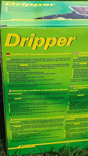 Dripper Tropftränke Terrarium Gecko Reptil Chamäleon  Bild 2