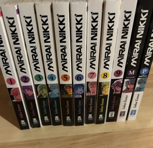 Mirai Nikki Manga 1-9 plus 2 extra