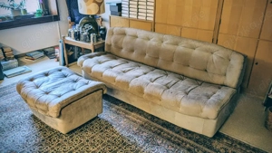 Extrem strapazierfähiges Wasserbüffelledersofa