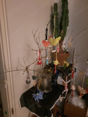 Osterdeko für Strauß 